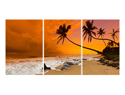 Beach Sunset Wall Art