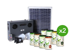 Olik Solar Lighting System + Teaspire Herbal Tea Pack X 2